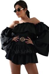 VASARI Női overál Suzan Vasari spanyol fodros fekete One Size
