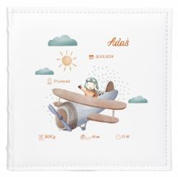 Ertom Zsebalbum 200 fotó 10x15 Személyre szabás gyerekeknek, méteráru (BK46200 SONORA White Personalizowany)
