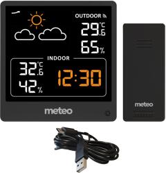 Meteo Időjárás Állomás Meteo SP200 Időjárásjelző Képernyő LCD Vezeték Nélküli Érzékelő (SP200)
