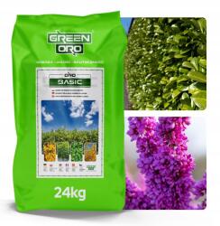 Green Oro Paraméterek, termékleírás Catalpy Borbolya sövénynyíró műtrágya 24kg Oro Basic (Nawóz do Laurowiśni Catalpy Bukszpanów Basic)