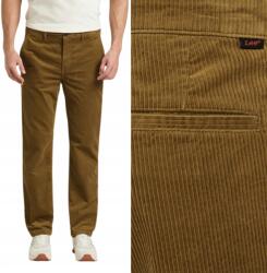 Lee barna Corduroy Straight Chino nadrág Normál szabás W31 L40 (L71FQEDH)