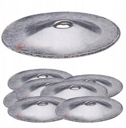 Trojka Pápalemez alátétek, papír alátétek kátránypapírhoz, szegek alá, 28mm, galvanizált 1KG (BPO)