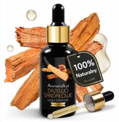 Aromaholik Szantálfa Illóolaj Autóba Irodába Természetes Tiszta Illat 30ml (Olejek z Drzewa Sandałowego Olejki do Sauny)