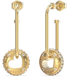Guess Cercei Guess Rolling Heart stud lung si cristale JUBE03345JWYGT-U