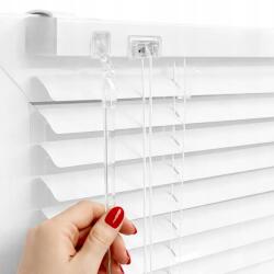 Imperia Deco Alumínium Redőny Fehér 25 MM Vízszintes Kész Kpl 95X130 Cm-es Méretben (ŻALUZJA ALU 25MM 95X130 BIAŁA)