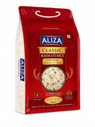  Aliza Basmati Classic Extra Long Grain hosszú szemű rizs - 4, 5 kg