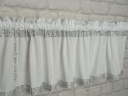  Irigy Hónaljmirigy pamut fehér csillogó gyémántok 220/40 (firaneczka-24.pl)