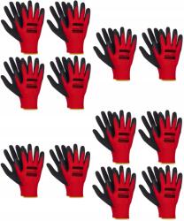 Verken Latex munkakesztyű Late Red 7-S| Munkavédelmi Építőipari Raktár (late red 7 x 10)