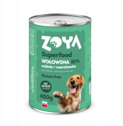 Zoya Superfood Nedves kutyaeledel Marhahús cukkinivel és sárgarépával- 400g
