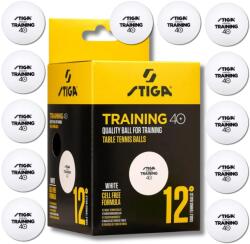 Stiga Asztalitenisz Labdák Stiga pingpong labdák edzéshez 12 db (STIGA TRAINING 40)