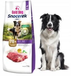 Gold Dog Kutyaeledel Gold Dog Snocerek Beef & Rice Sensitive 12kg marhahús rizs