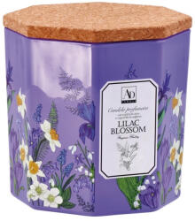 AdTrend Lumanare parfumata in borcan sticla aroma Flori Liliac 12 x 12 cm (116248A)