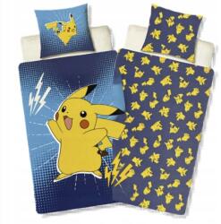 Halantex Pokemon Pikachu ágyneműhuzat 160x200 70x80 pamut 100% Ykk cipzár 2 db (PIKACHU POKEMON)