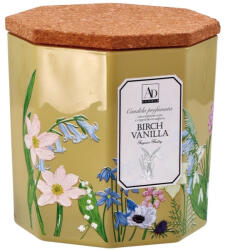 AdTrend Lumanare parfumata in borcan sticla aroma Mesteacan si Vanilie 12 x 12 cm (116248C)