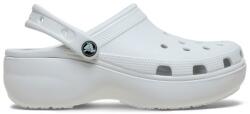 Crocs Saboți Crocs Women's Classic Platform Clog Alb - Moonlight 38-39 EU - W8 US