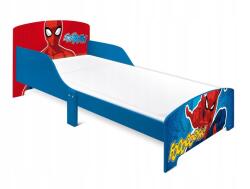 Arditex Gyermek fa ágy Pókember 77×143×60cm 70×140cm-es matraccal, ráccsal (396254834)