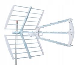 TechniSat DVB-T/T2 kültéri erős antenna TechniSat Techniyagi T3 földfelszíni TV-hez (0001/6047)