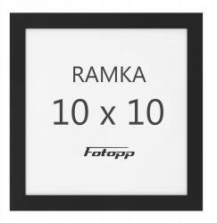 Fotopp Négyzet alakú képkeret Fekete 10x10 négyzet (Rama na zdjęcia CZARNA 15-15 kwadrat)