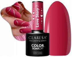 Claresa Hibrid Uv/led körömlakk Love Story 7 Viva Magenta Rózsaszín (LH-CL-LAH-LST-07)