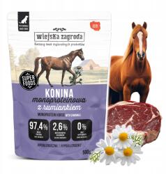 Wiejska Zagroda Nedves kutyaeledel Ló monoprotein Wiejska Zagroda 500g