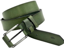  Curea de piele barbati Verde Smarald Latime 4 cm: Marco Lucci, Colectia UrbanStyle