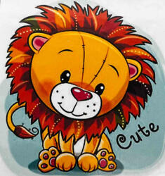  Kit Pictura pe Numere Cu animale - Regele Junglei Carte de colorat