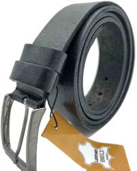  Curea Piele Naturala Neagra, Marimi mari: 150 cm, 155 cm, 165 cm : Colectia Batal
