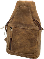  Borseta Barbati Piept Crossbody Hunter, Premium, Hand Made, Curea ajustabila, 17x30x10 cm