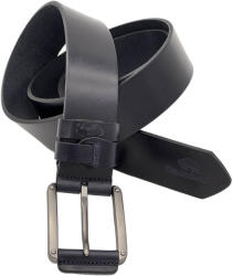  Curea barbati din piele naturala bleumarin, catarama Cromata, Latime 4 cm, 110 -135 cm