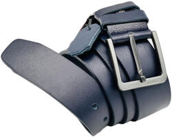  Curea Barbati Piele Naturala 4.2 cm Latime, Marimi mari 135 cm - 170 cm, Catarama Metalica, Bleumarin, Alpin Polo