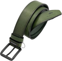  Curea verde pentru Barbati eleganta din Piele naturala, 4 cm latime: Marco Lucci