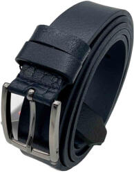  Curea din Piele Naturala - Culoare Albastra Model subtire: 3.2 cm