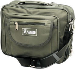  Geanta de Umar barbati sport din material textil: 32x26x13 cm , Verde inchis, Curea de Umar Reglabila, Maner, Impermeabila