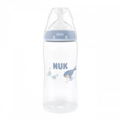 Nuk Sticlă pentru sugari NUK First Choice Controlul Temperaturii 300 ml Balena