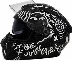 X-One Casca moto X, ONE X, 3000 GT X, PEED , Modulara, Negru, Marimea XL (61 cm)