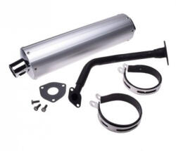 TMMP Toba racing scuter chinezesc 4T R12 , esapament sport pentru motoare GY6 50, 80cc