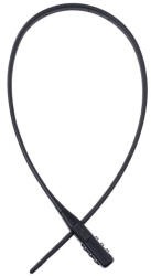 Oxford Antifurt OXFORD Combi Zip Lock , Cablu cu cifru 470 mm , Negru