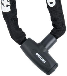 Oxford Lant Antifurt OXFORD GP Chain 8 , 1500 mm , Zale 8 mm , Negru