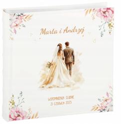  Nagy becsúsztatható esküvői fotóalbum 500 fotó 10x15 Esküvői nyomtatás Pároknak (album 10x15 nadruk)