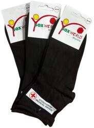 Soxworld Marina Passzé nélküli 36-40 gyógyzokni 3 pár Fekete 36-40