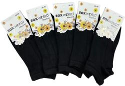 Soxworld Marina Női rövid zokni 12 pár Fekete 36-40