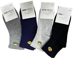 Soxworld Marina Női mosolygós motívumos zokni 4 pár Vegyes 36-40