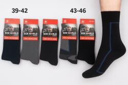 Soxworld Marina Frottír normál szárú zokni 3 pár Vegyes mintás 39-42