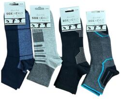 Soxworld Marina Félhosszú szárú mintás sport zokni 12 pár Vegyes mintás 43-46