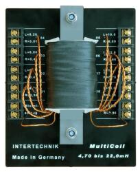 Intertechnik Fejlesztői vasmagos tekercs - Multicoil-I (Multicoil-I/4,7-22)