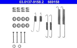 ATE Set accesorii, sabot de frana ATE 03.0137-9158.2 (03.0137-9158.2)