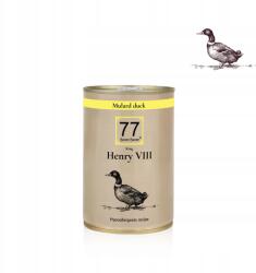 77 Pet Food Nedves kutyaeledel természetes monoprotein 77 Henry VIII Kacsa konzerv 400g