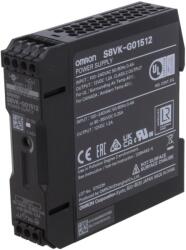 Omron Alimentator Pulsatoriu OMRON 15W 12VDC 1, 2A pentru Șină DIN (S8VK-G01512)