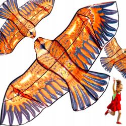 Toys Papírsárkány Sas Erős Nagy Hatalmas Madár XXL 110 CM Madárriasztó (DUŻY LATAWIEC ORZEŁ ORANGE 55 X 110 CM)