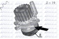 Dolz A204 Vízpumpa, motorhűtés